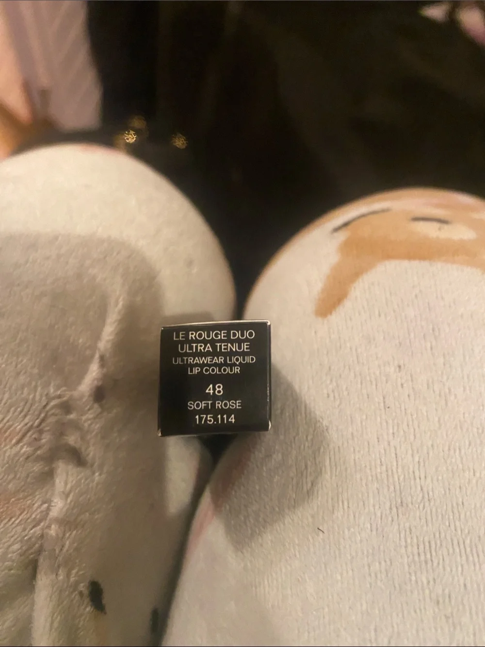 CHANEL Le Rouge Duo Ultra Tenue 48 Soft Rose - Black & Gold Packaging
